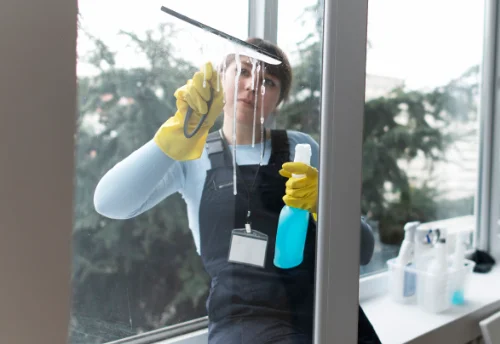 Nettoyage de vitres intérieures et extérieures à Notre-Dame-des-Millières